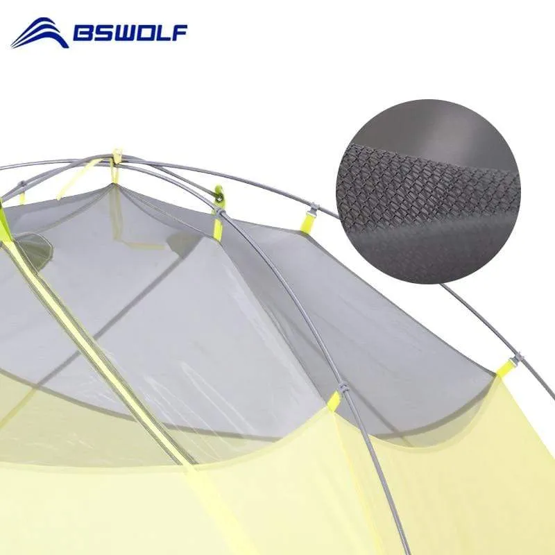 Bicycle Bike Packing Tent BSWolf Ultralight 1-3 Person 3 Season Ultralight