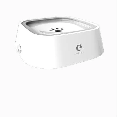 Cat Dog Water Bowl Carried Floating Bowl Slow Water Feeder Dispenser Pet Fountain