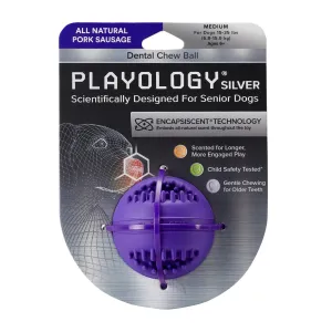DENTAL CHEW BALL- Medium Pork Sausage Scent