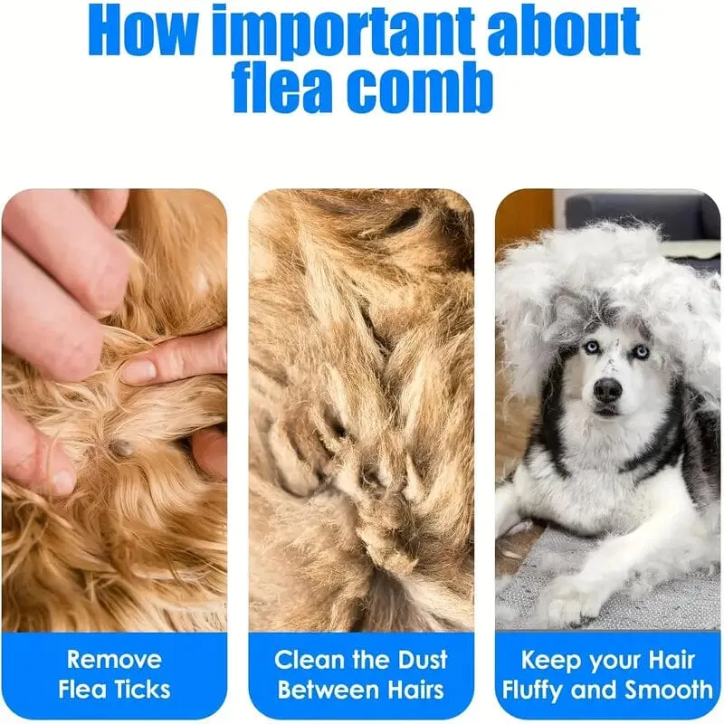 Electric Flea Comb for Cats and Dogs