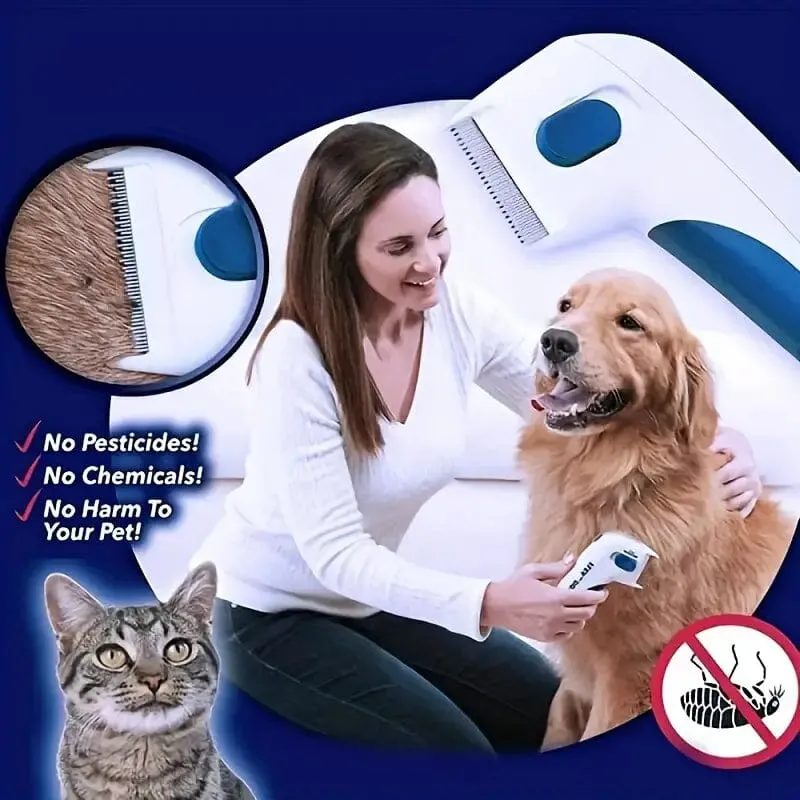 Electric Flea Comb for Cats and Dogs