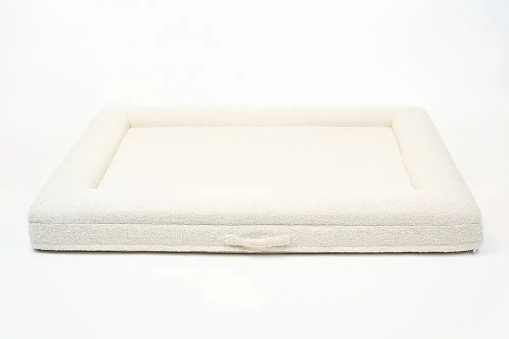 Extra Large Luxury Bouclé Orthopedic Bluewater Dog Bed (Cloud)