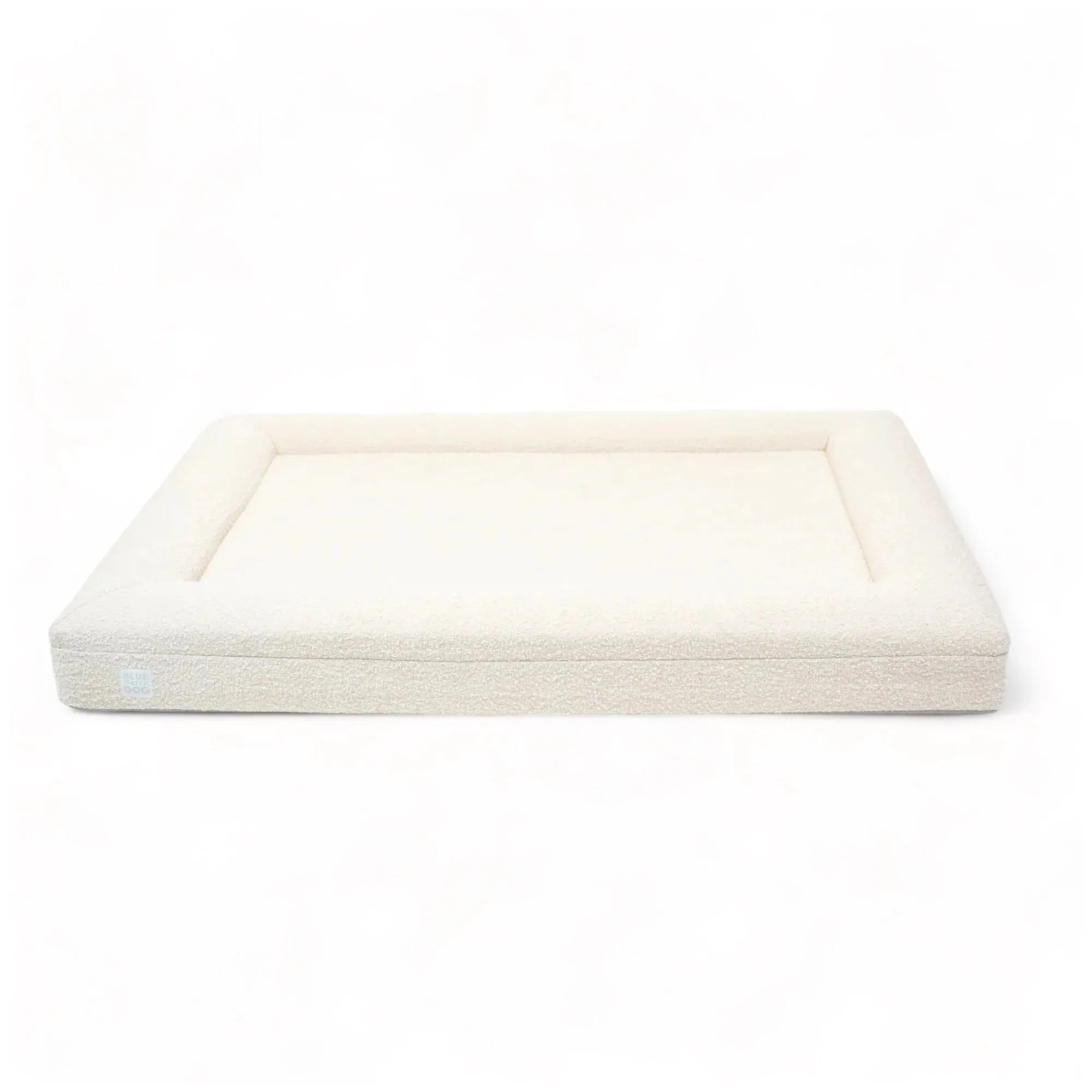 Extra Large Luxury Bouclé Orthopedic Bluewater Dog Bed (Cloud)