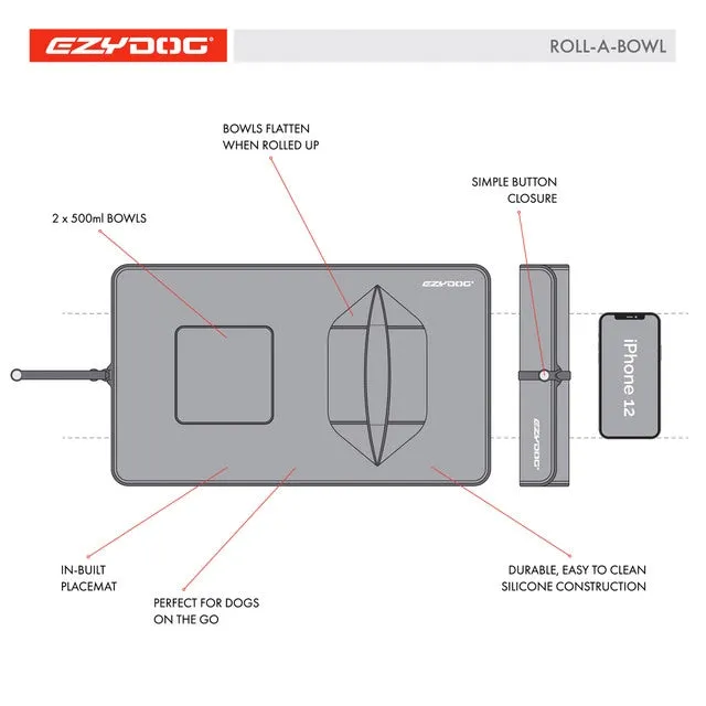 EzyDog Roll-A-Bowl