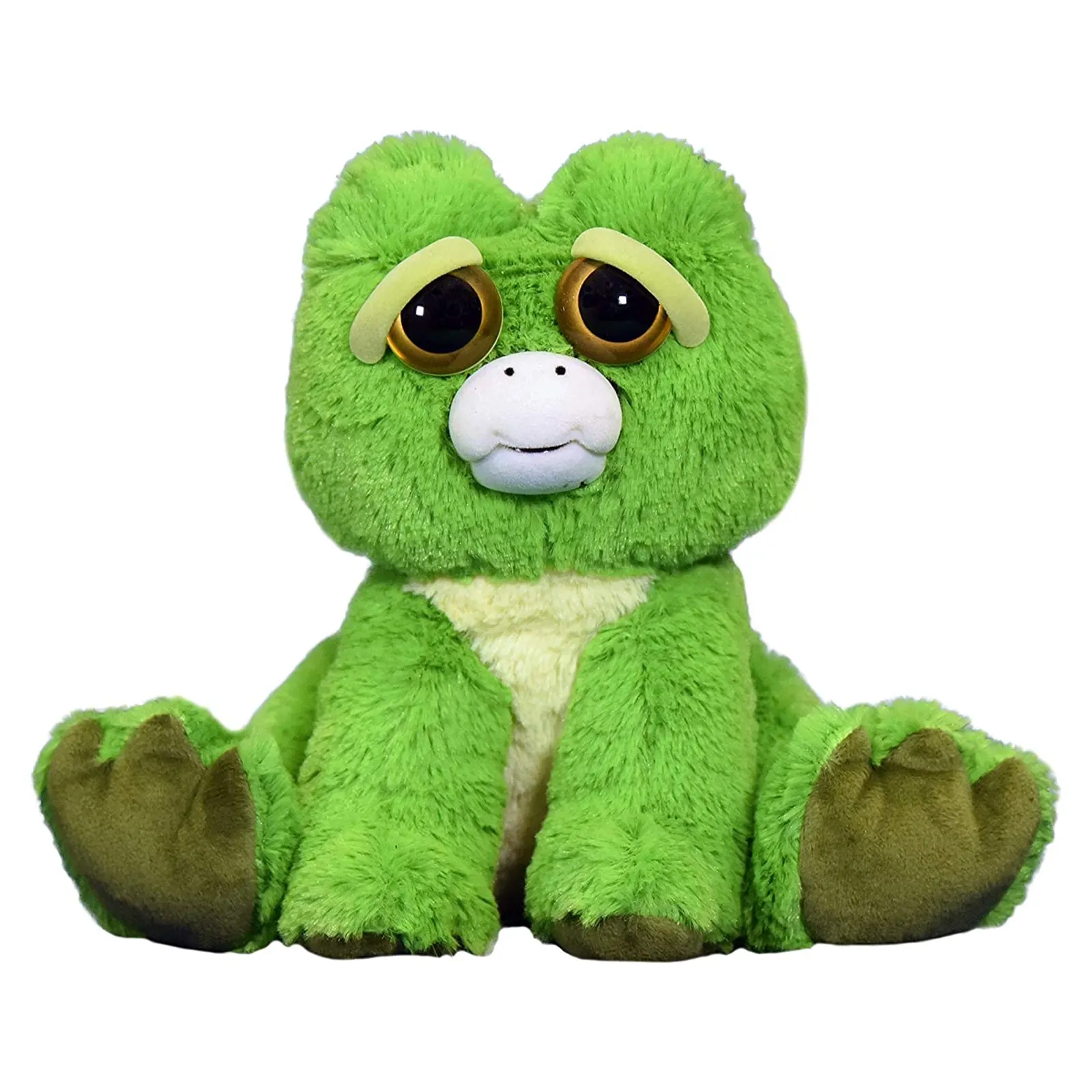 Feisty Pets Waterlogged Willie Frog Plush Figure