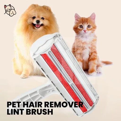 Floofi Pet Hair Remover Lint Roller Dog Cat Puppy Hair Cleaning Brush