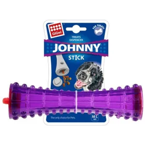 GIGWI Treats Dispenser Durable TPR Stick Transparent Purple