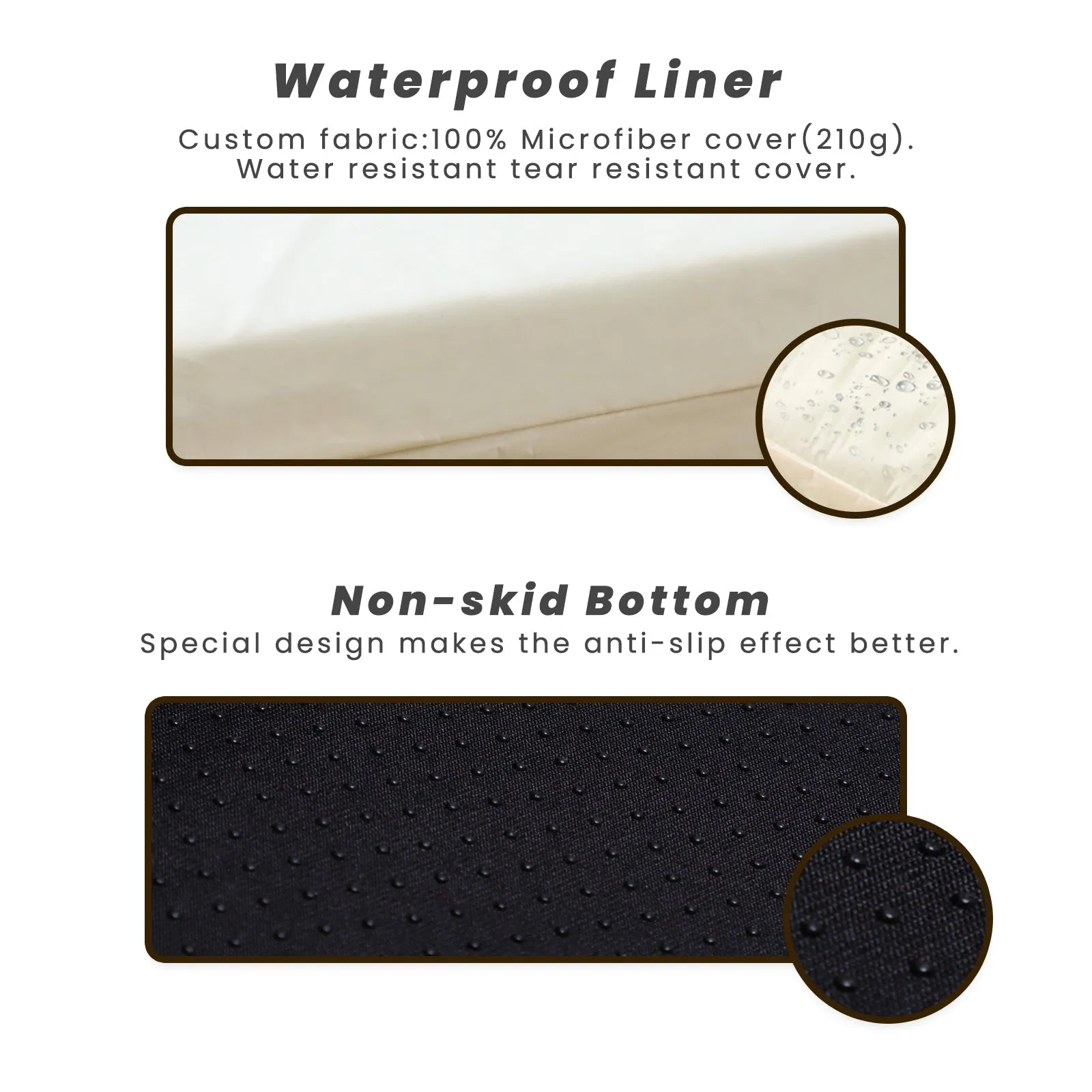 Laifug Oval Dog Bed