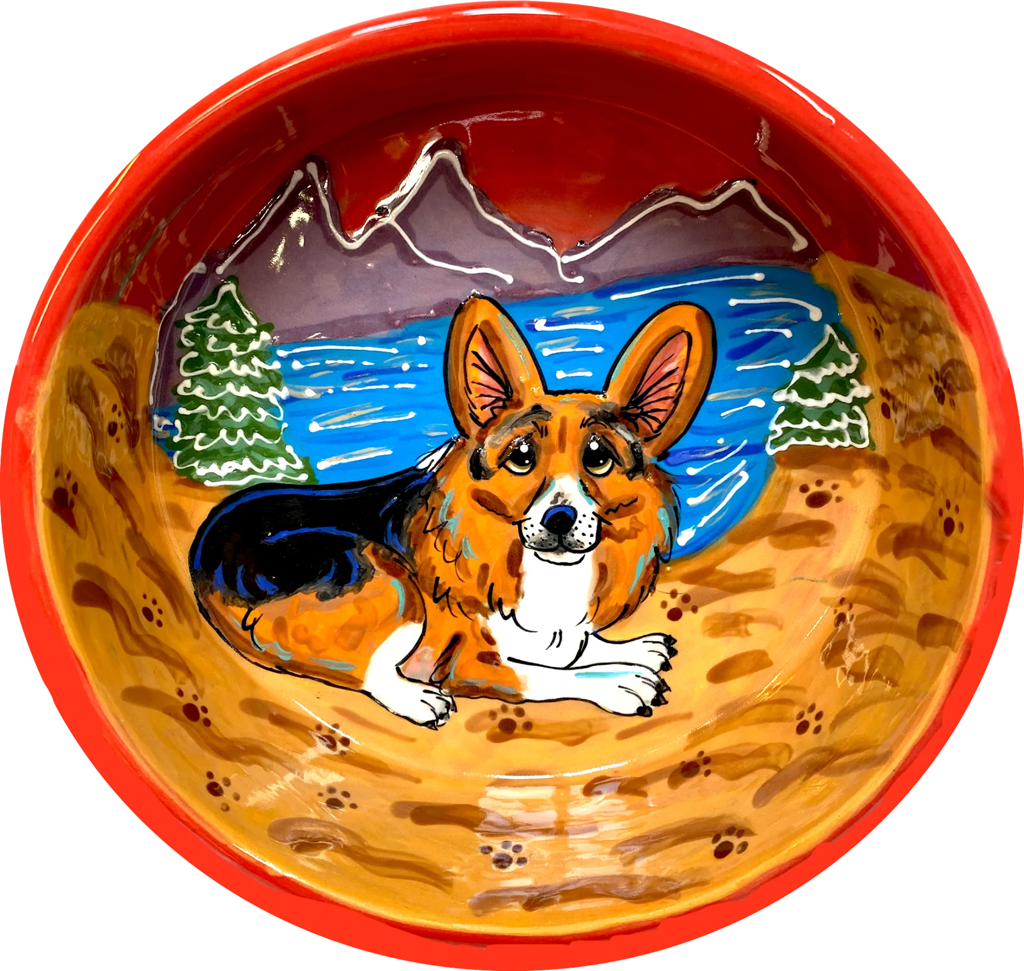 Lake Tahoe Dog Bowl