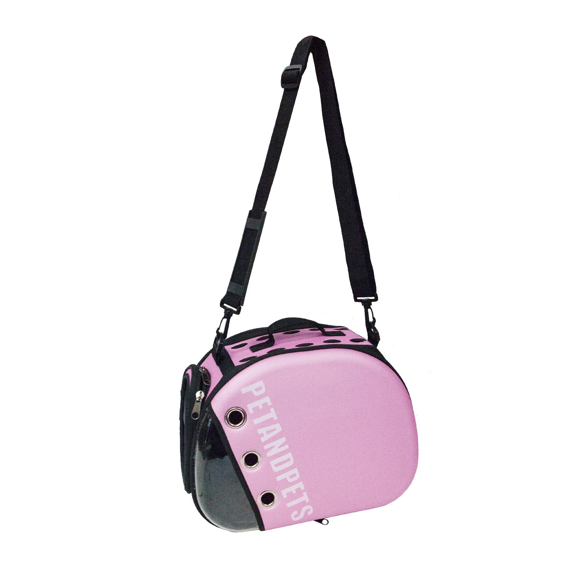 Macaron Pet Carrier: Optimal Airflow, Quality Mesh Windows, Peek-a-Boo Window, Collapsible, Adjustable Strap, Supports 25 LB