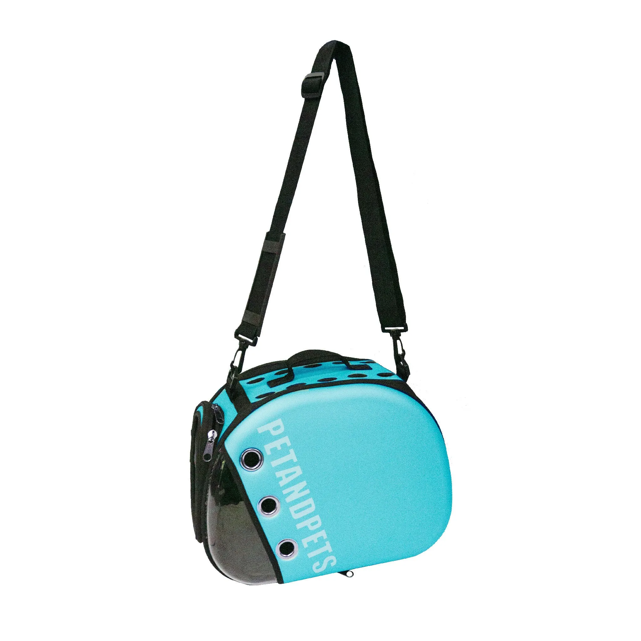 Macaron Pet Carrier: Optimal Airflow, Quality Mesh Windows, Peek-a-Boo Window, Collapsible, Adjustable Strap, Supports 25 LB