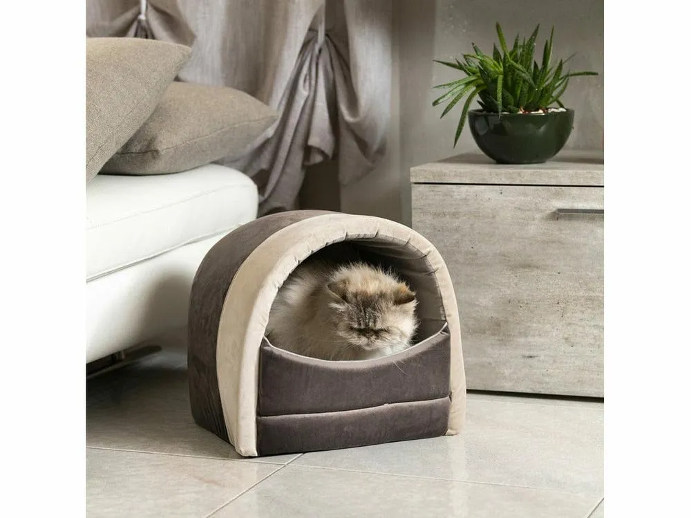 MAJESTY 20 GREY/BEIGE HOUSE BED