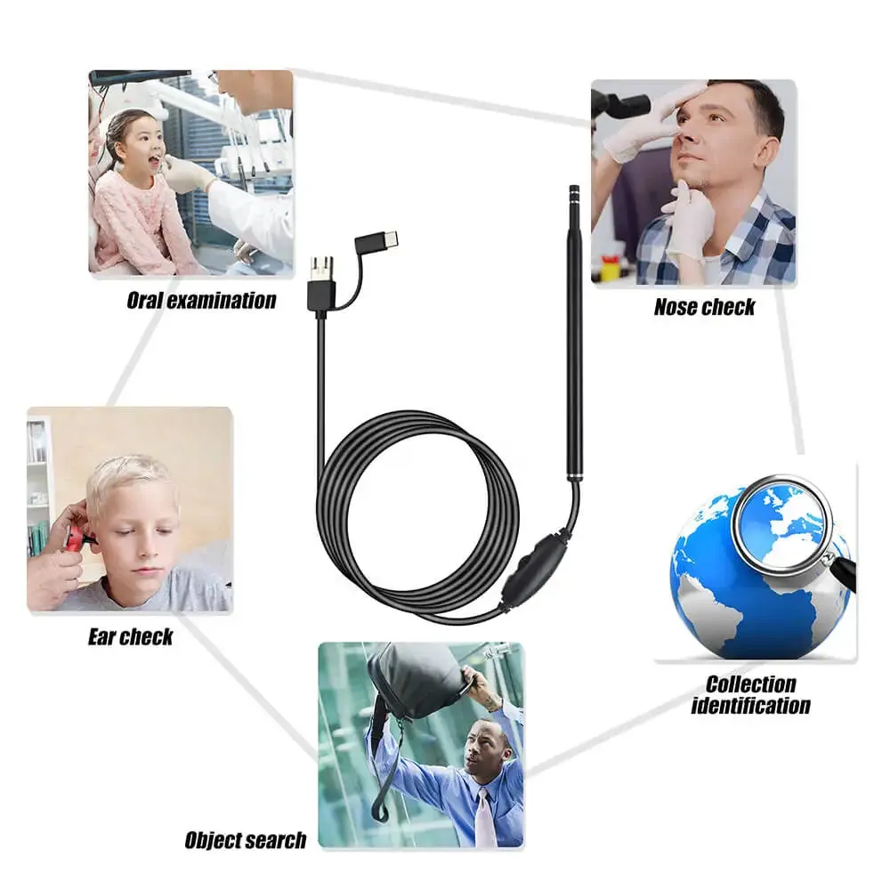 Medical In Ear Cleaning Mini Camera
