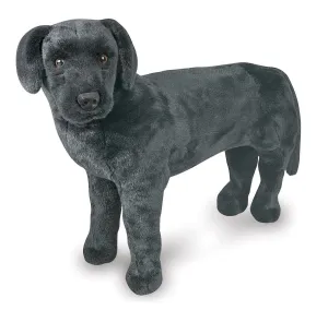 Melissa & Doug - Giant Black Labrador Lifelike Stuffed Animal Dog (over 2 feet tall)  Ages 3 