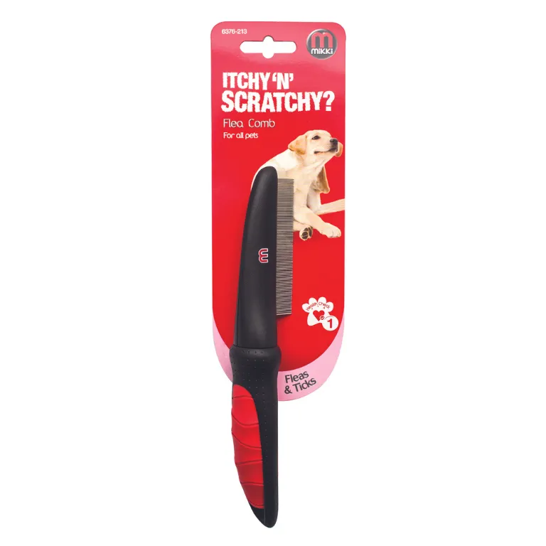 Mikki Deluxe Flea Comb