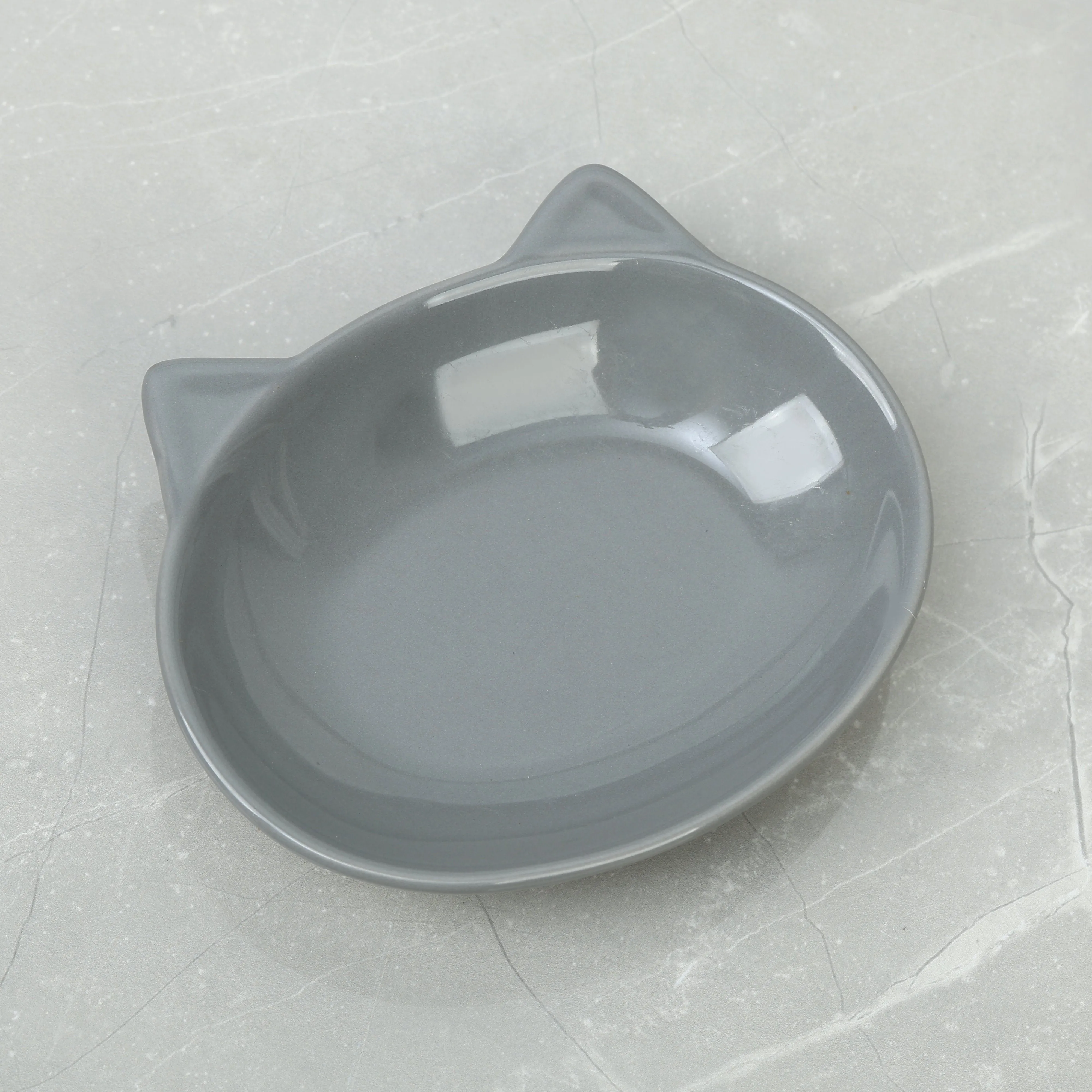 MILO CAT DISH SET OF 4 - GREY