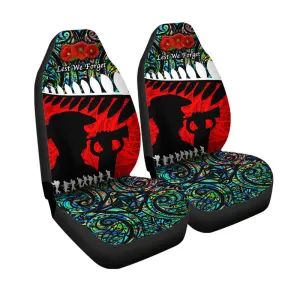  New Zealand Maori ANZAC Car Seat Cover Remembrance Soldier Paua Shell