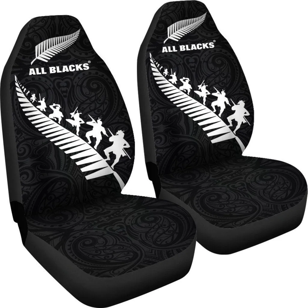 New Zealand Maori Haka Fern Car Seat Covers