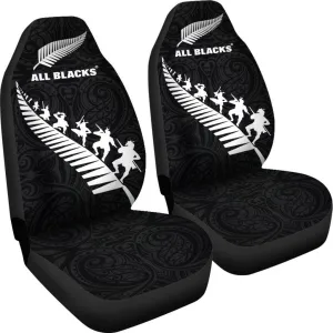 New Zealand Maori Haka Fern Car Seat Covers
