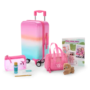 Packed with Fun Luggage Set for 18-inch Dolls