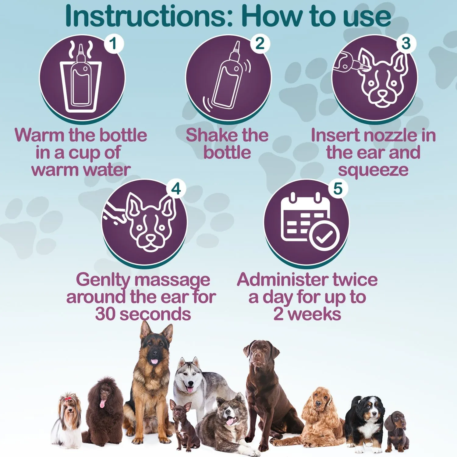 Peake Pet Care's Soothing Ear Cleaner (150ml) - Trade