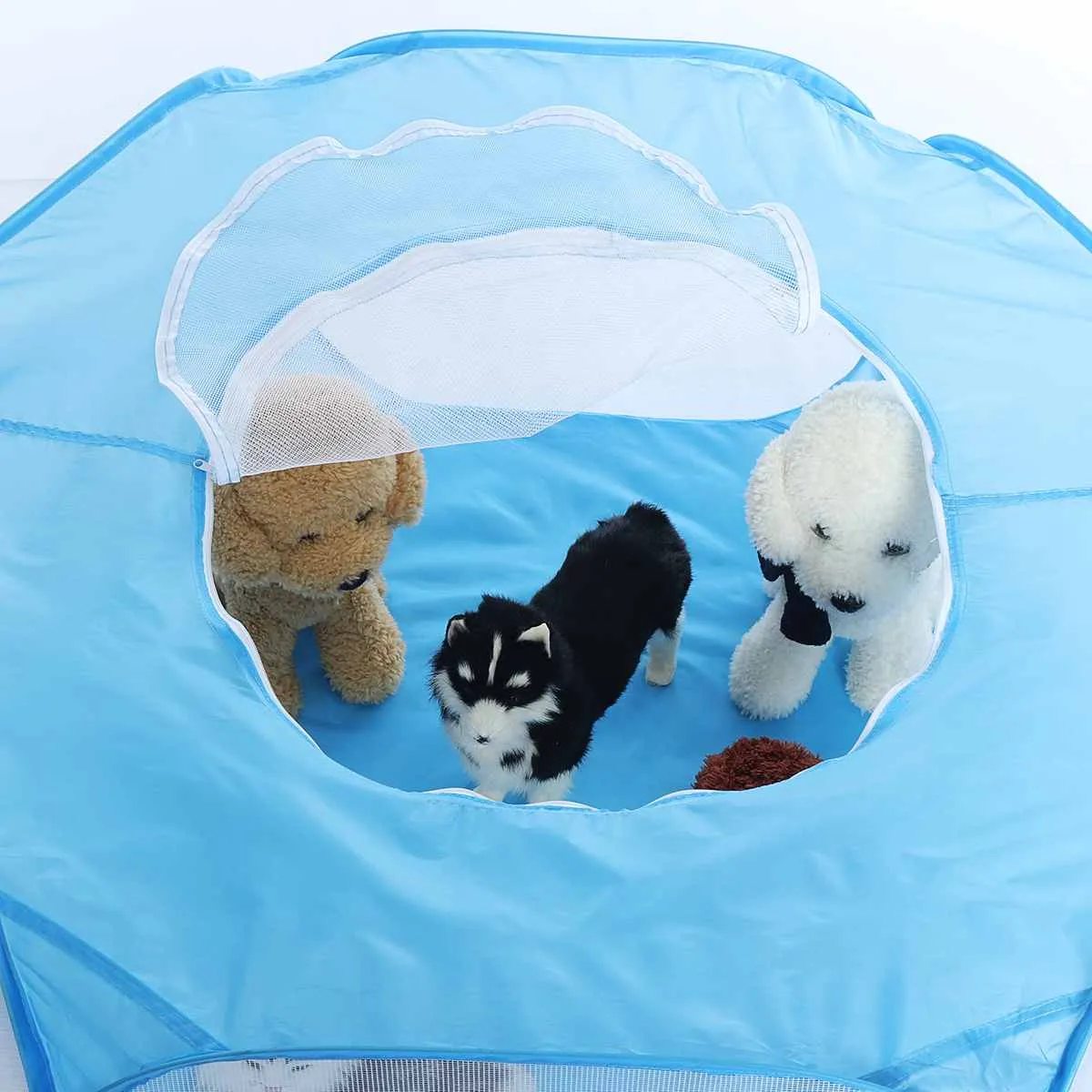Portable Pet Tent - Waterproof Polyester Pet Fence