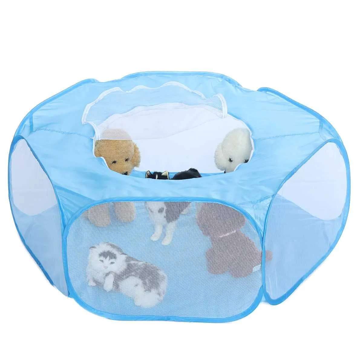Portable Pet Tent - Waterproof Polyester Pet Fence