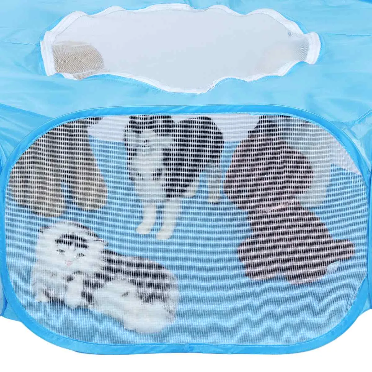 Portable Pet Tent - Waterproof Polyester Pet Fence