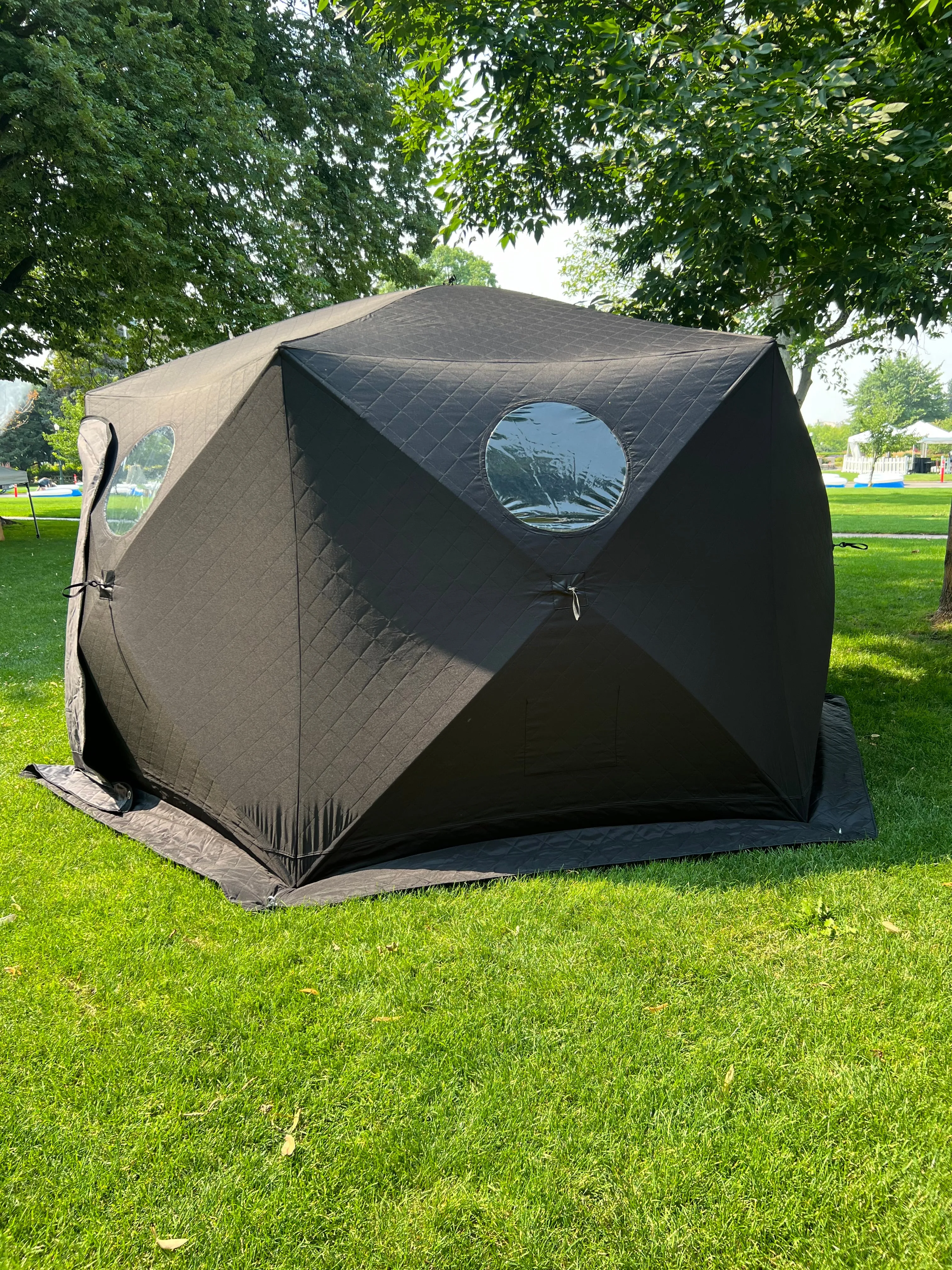 Portable Sauna Tent - Dome Tent - 8 People - Pro Package