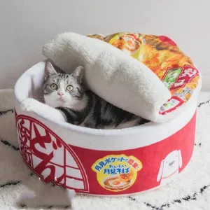 Ramen Noodles Winter Pet Tent