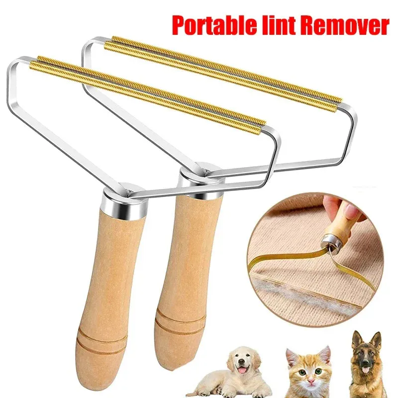 Reusable Pet Hair Remover - Manual Lint Roller for Clothes and Furniture
