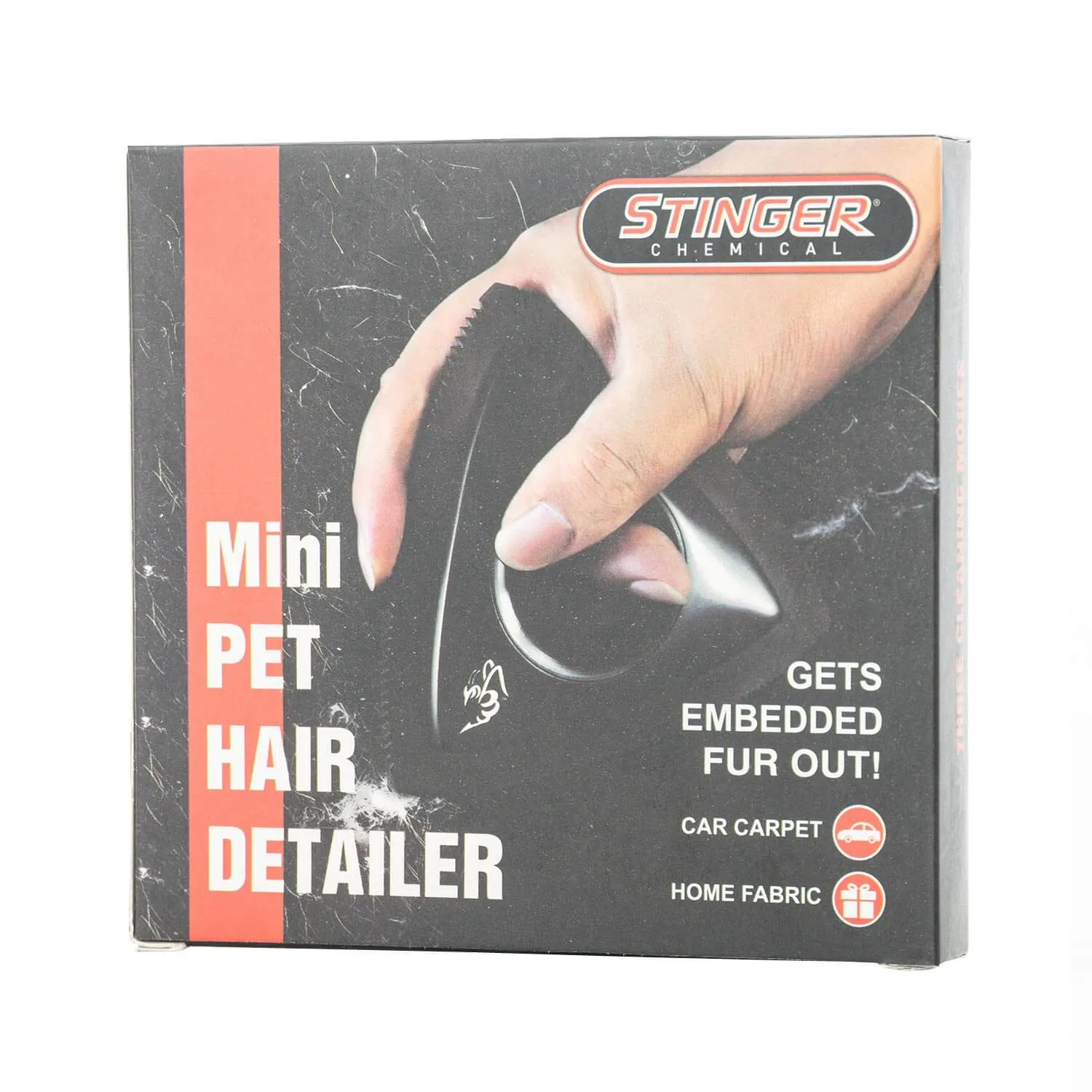 Rubber Triangle Pet Hair Tool