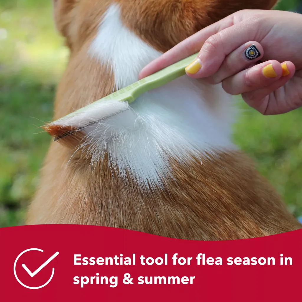 Safari Double Row Flea Comb For Dogs