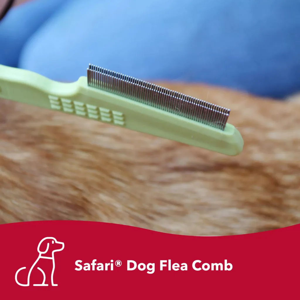 Safari Double Row Flea Comb For Dogs