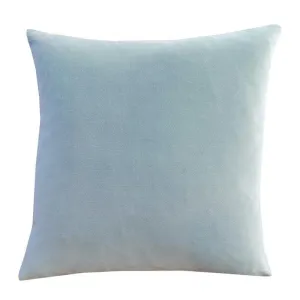 Sea Foam Velvet Cushion Cover 45cm with Linen back