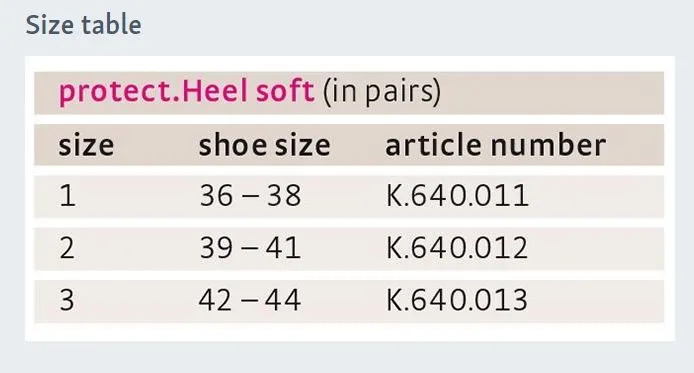 Silicone Heel Cushion (Pair)