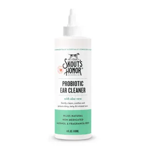 Skout's Honor - Probiotic Ear Cleaner for Dogs, 4oz