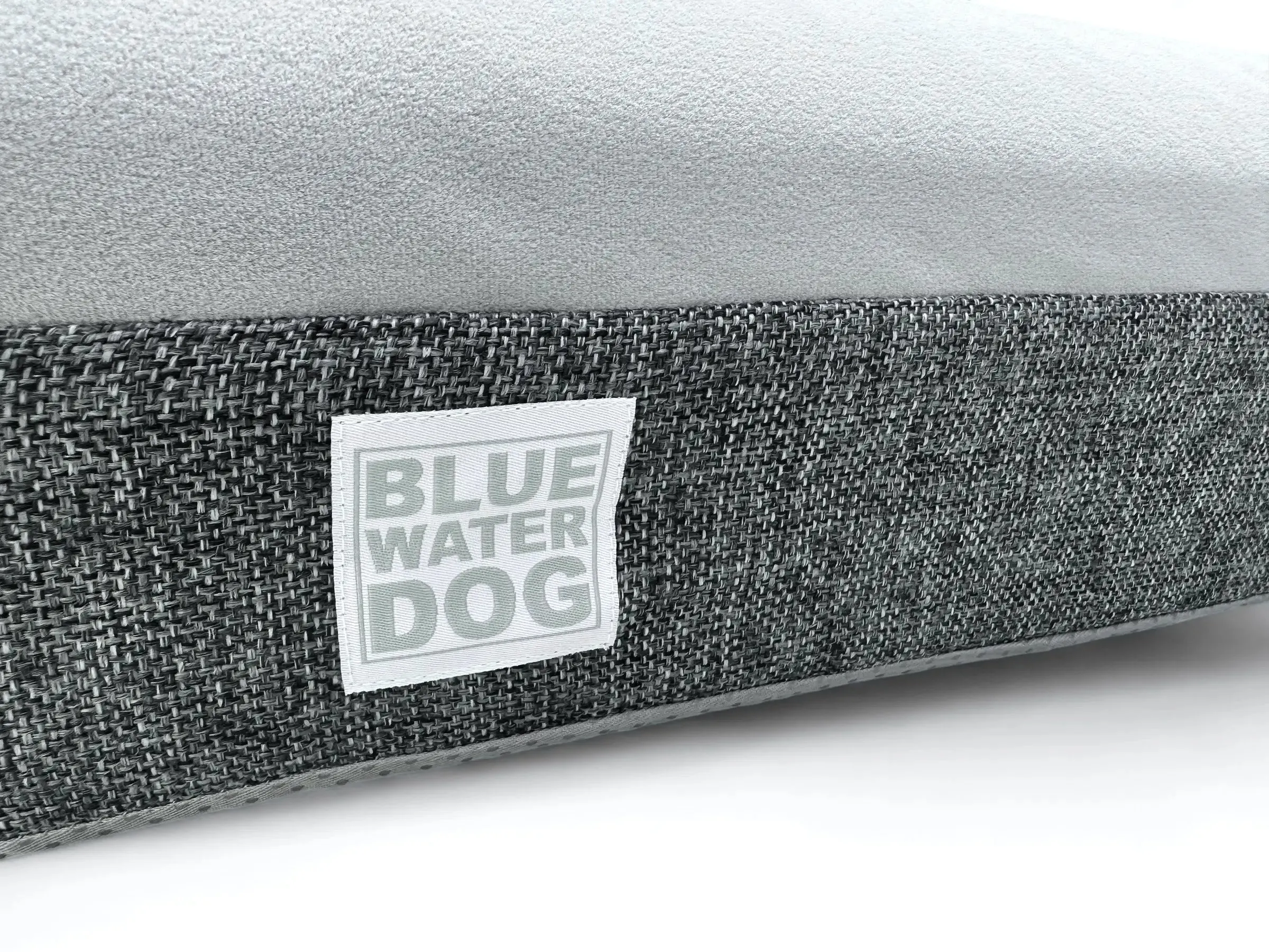 Small Luxury Essential Orthopedic Bluewater Dog Bed (Gray)