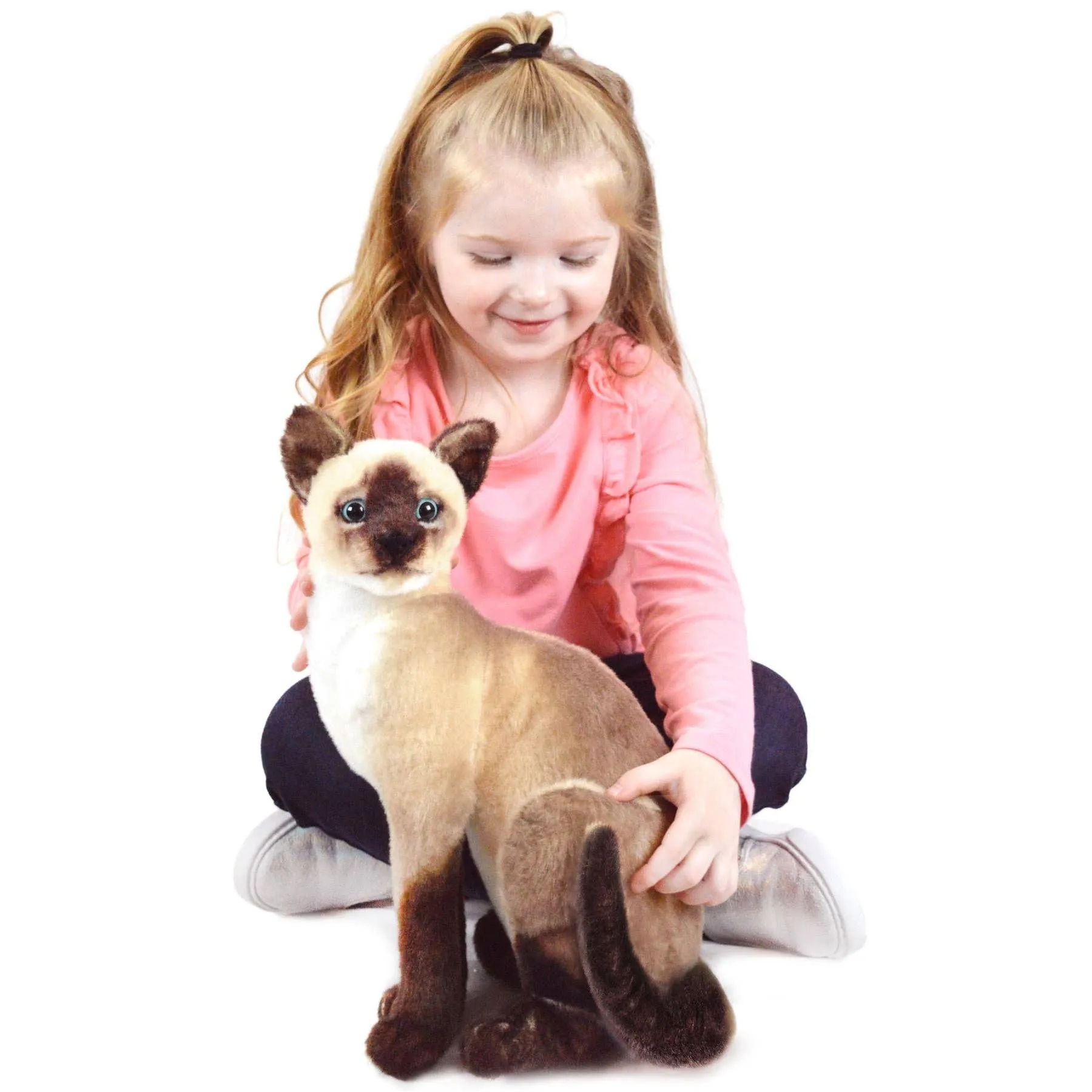 Viahart Toy Co.  Stefan The Siamese Plush Cat