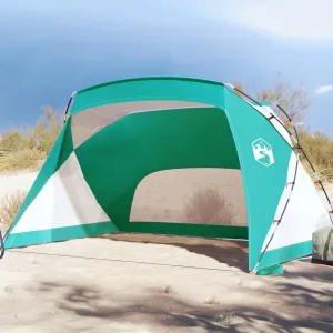 vidaXL Beach Tent Sea Green 274x178x170/148 cm 185T Polyester