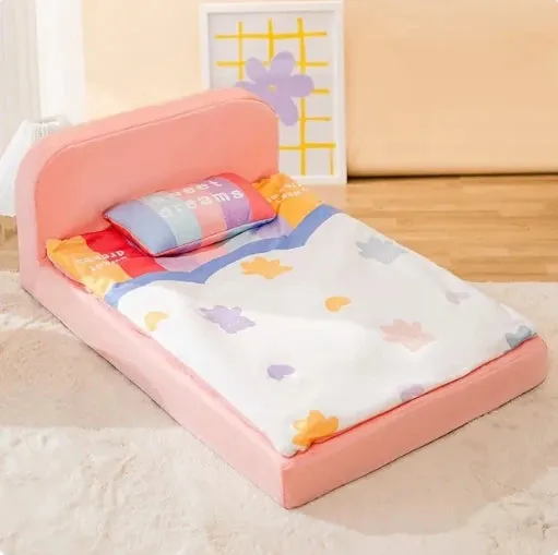 Winter Warm Cotton Pet Bed Cushion - Super Soft Cat Crate Mat, Dog Bed Mat, Washable Kennel, Removable Pad, Pet Supplies for Cat and Dog