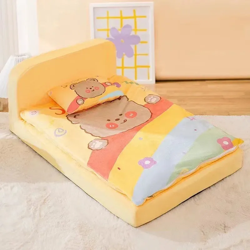 Winter Warm Cotton Pet Bed Cushion - Super Soft Cat Crate Mat, Dog Bed Mat, Washable Kennel, Removable Pad, Pet Supplies for Cat and Dog