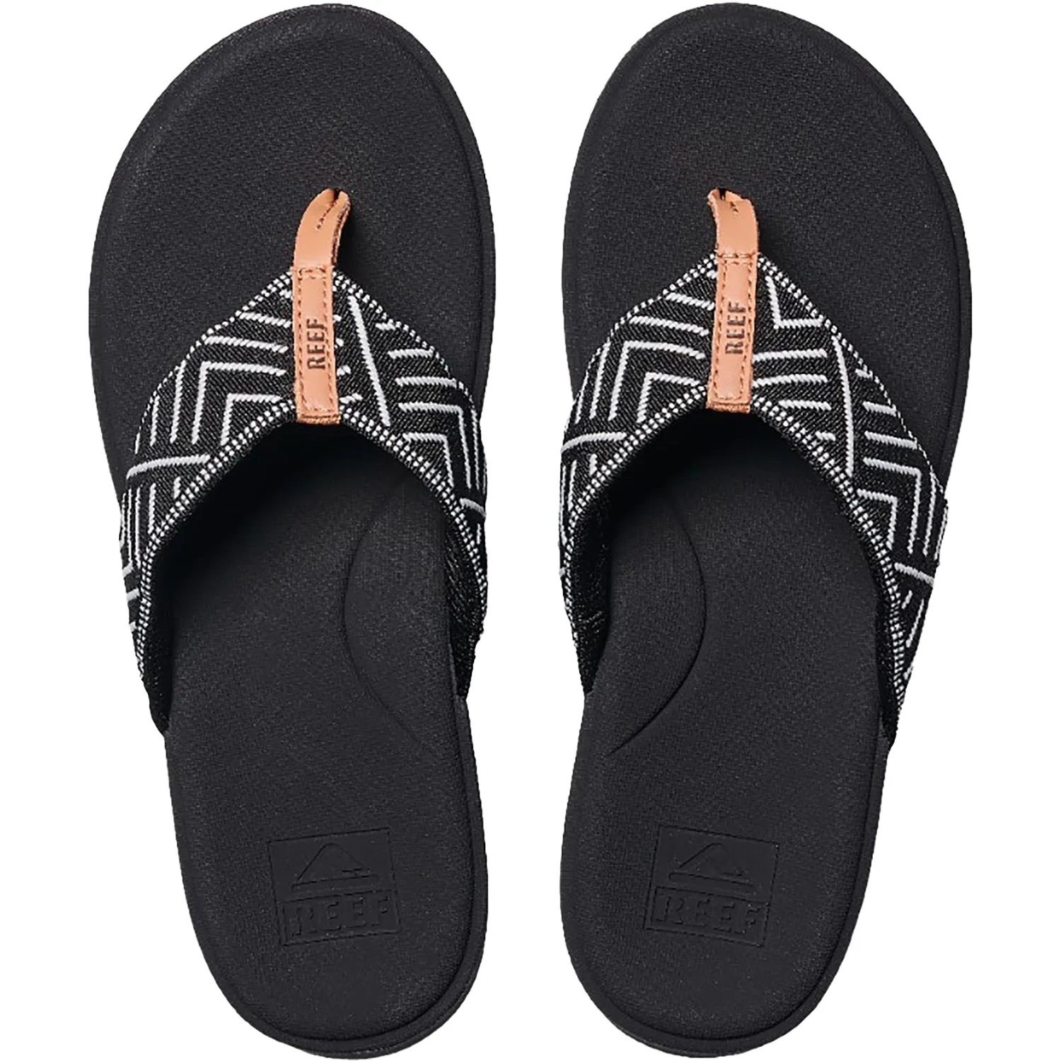 Women's Reef Cushion Cloud TX Black Geo Synthetic